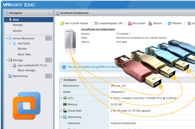 ESXi VMWare usb passthrough tuturial