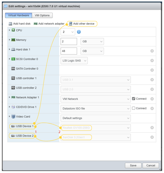 USB Controllers are usually at the very bottom of the list.